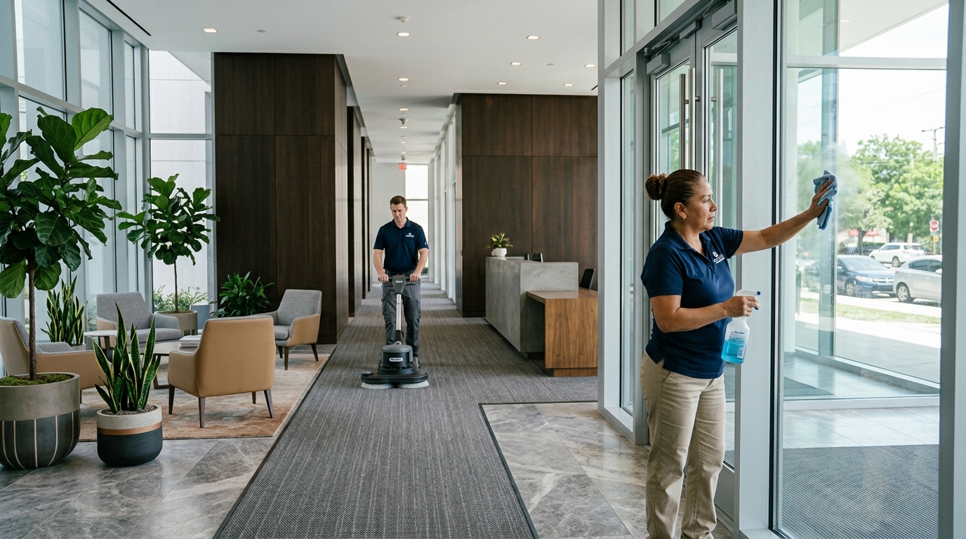 Plaza & Condo Common Area Cleaning