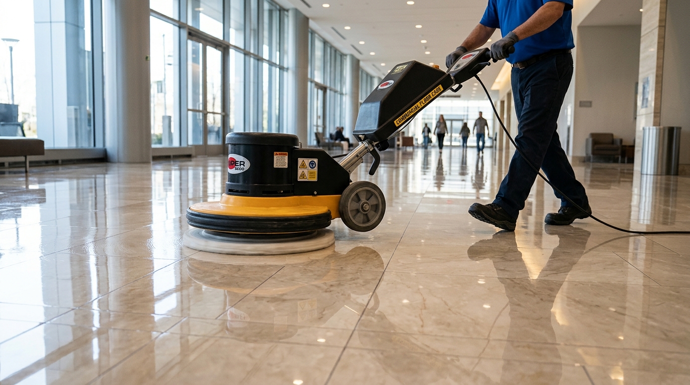 Floor Care (Scrub, Wax & Polish)